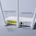 Tenda F3 Wireless brand new orignal WIFI Router WI-FI Repeator Booster Extender WISP Home Network RJ45 4 Ports 300Mbps with Wireless Access Control IP based bandwidth control to assign bandwidth. 