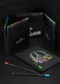 Faber-Castell Eco Pencil Super Soft Touch Black Edition 3mm Lead Color Pencil 100 Colors Set. 