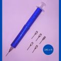 Mehndi Injection Pen with 6 Extra Needles, Create Amazing Henna Designs by Henna Applicator Pen. 