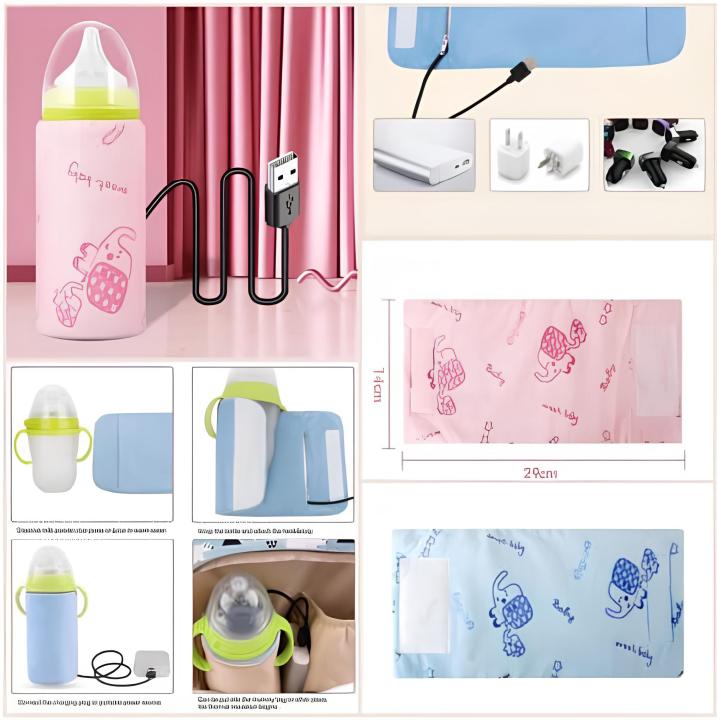 Feeder warmer | Baby bottle warmer | Feeder bottle warmer | Steamer | Portable usb milk bottle heater for baby