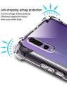 Near Mart Tecno Spark 4 (Transparent) Protective + Anti Shockproof Case Jelly Cover. 