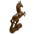 Fancy Wooden Horse, Beautiful Wooden Horse Sculpture, Wooden Horse, Handmade Wooden Horse, Wooden Standing Horse, Horse, Wooden Horse Home Decor.. 