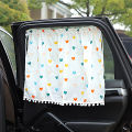 Window Sunshade Removable UV Protection Car Window Curtain. 