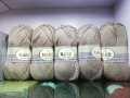Nako vizon simli imported yarn balls x 5 made in turkey. 