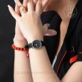 Casio Enticer Black Dial with Black Leather Strap Women's Watch - LTP-1303L-1AVDF. 