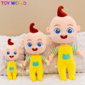 70cm big size JJ Cocomelon JoJo Plush Toy bus baby yellow clothes doll plush toys children's gift. 
