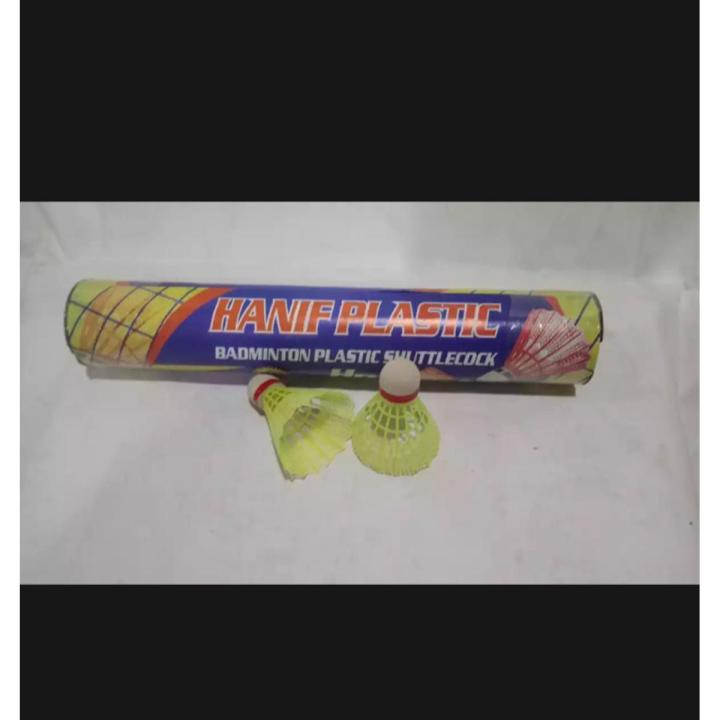 Plastic nylon Shuttle Cocks -Pack of 12