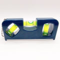 Level meter, spirit level tool, accurate align bubbled water level tool, 4 inches. 
