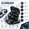 Original M10 TWS Wireless Earbuds | Bluetooth 5.1 Earphones with Touch Control, 2000mAh Charging Case, 9D Hi-Fi Stereo Sound, Built-in Microphone & Sports Headphones. 