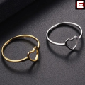 Empiron Cherished Love Adorned Heart Ring For Girls. 