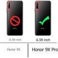 Huawei Y9s / Huawei Honor 9x Pro Soft Silicone Back Cover TPU Transparent Case With Camera Protection. 