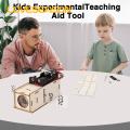 Fine Craftsmanship Projector Toy Diy Slide Projector for Kids Fun Educational Science Experiment Equipment for Elementary School Students less Than Homemade Projector Toy. 