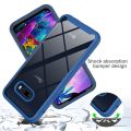 2023NEWHybrid TPU/PC Sky Case For LG G8X ThinQ Fundas Capa Two Layer Structure Shockproof Crystal Clear Shell Cover For LG V50s ThinQ. 