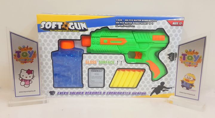 Soft Toy Gun Lollipop Launch Type For Childrens
