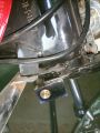 Motorcycle Side Lock (No need to welding),  Moto Spare Part (Handle Lock), 100% secure Lahori Lock Black color, Bike unbreakable Lock. 