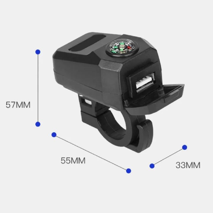 Motorcycle%20Mobile%20Charger%20USB%202A%20with%20Compas-s%20Water%20Resistant%20Bike%20Charger%20Handle%20Mount%20-%20Image%206
