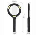 Magnifying Glass Cob Led Powered 250 Lumens Glass Lens  Magnifying Glass. 