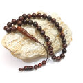 Original Turkish-KUKA (Kokka) Natural seeds Tasbih- (33 Beads of 10mm) Worry Beads-Prayer Beads-Tesbih--Tasbeeh Misbaha Sibha-Rosary. 