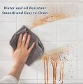 Kitchen Cabinets Waterproof Oil Proof Fireproof Paper Stickers Stove Pasted Resistant Self-Adhesive Moisture-Proof Moldy Wallpaper Wall Protector Film Decoration. 