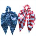 2 piece silk scrunchies for women silk ruffle scrunchies for women hair accessories. 