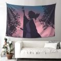 Japanese Tapestry Anime Wall Hanging Cartoon Wall Tapestries Blanket Home Decorations for Living Room Bedroom Dorm Decor Tapiz01. 