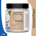 Coconut Powder, Nariyal Burada, Khopra Bura, For Cooking, Desiccated Coconut (Jar) (100gm). 