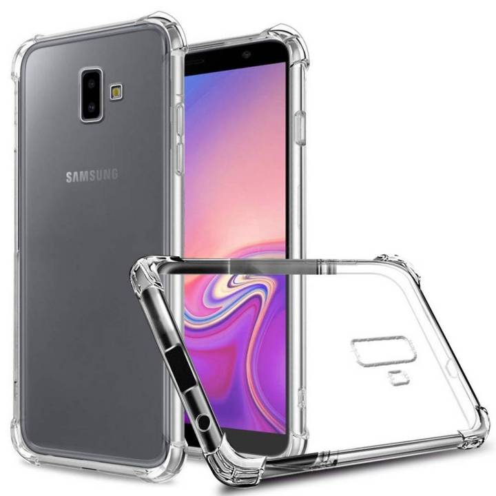 Samsung Galaxy J6 Plus Antishock Drop Resistance Transparent
