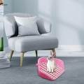 Rabbit Litter Box, Pets Pan Durable Portable with Grid Pet Toilet Potty Trainer for Bedding Supplies Ferret Kittens Hamster Rabbit. 