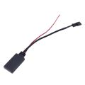 NANLIY-Car Bluetooth Module Aux-In Audio for Bmw E39 E46 E38 E53 16:9 Navigation Aux-In Bluetooth Wire Adapter. 