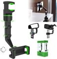 360° Rearview Mirror Phone Holder, Universal Car Phone Holder, for Car Rearview Mirror Cylindrical Mount, Phone and GPS Holder, Suitable for All 4-6.1 Inch Mobile Phones. 