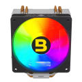 Boost Frost RGB Air Cooler - 120mm Fan, 1500 RPM, 185W Heat Dissipation, 4-Pin PWM, ARGB Lights. 