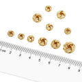 1PCS/Bag Copper Ball Septum Bead for DIY Handmade Jewelry. 