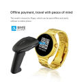 G10 24K Gold AMOLED Display Luxury Smart Watch | Stainless Steel | Heart Rate & Health Monitoring AMOLED display smartwatch, luxury smart watch, G10 Gold watch, heart rate monitor, stainless steel smart watch, sports smartwatch, health monitoring watch. 