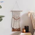 Macrame Wall Hanging, Hand Woven Tapestry, Decoration Tassels Wall Art Ornaments Boho Tapestry, Wall Decor for Balcony, Gallery, Bedroom. 