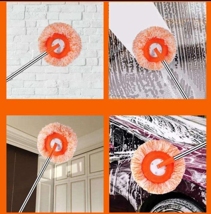 Sunflower 360 Spin Mop with Adjustable Handle | Multipurpose Cleaning Mop