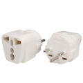Universal Black Copper 10A 250V EU US UK AU japan swiss germany france to Egypt Pakistan adapter plug Type H. 