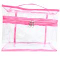 CUSTOMIZE cosmetic box ( transparent )10X7X7 INCH. 