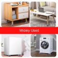 Anti-Vibration Feet Pads Washing Machine Pads Stand Non-Slip Rubber Legs Feet Refrigerator Base Fixed Non-Slip Pad Furniture Pack of 4. 