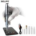 Relife RL-068 Mini Polishing Pen Multi-Speed Electric Drill Engraving Pen Grinding Drilling Cutting relief RL-068 Mini speed control polishing pen suitable for carving grinding drilling cutting cleaning polishing CPU repair Note random color will bo deliv. 