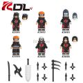 Lego Minifigures Naruto Series Vorta Naruto Qiki Kakashi Assembled Children's Toy with Building Blocks Toys. 