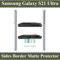 Samsung Galaxy S21 Ultra Side Borders Matte Protector Soft Skin Sheet Sides Coverage For Samsung Galaxy S21 Ultra. 
