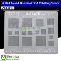 Mechanic 15 in 1 MC-UFO Universal 0.3/0.35/0.4/0.5/Parallel/45 Degrees Hole 0.12MM BGA IC Reballing Stencil Direct Heat Template  for Mobile Phone Reballing Repair 15 in 1 by electrica. 