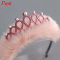 【BestGO】crown for kids sagala Cute Lovely Plush Girls Kids Children Hair Hoop Headband Hair Band Birthday Headwear. 