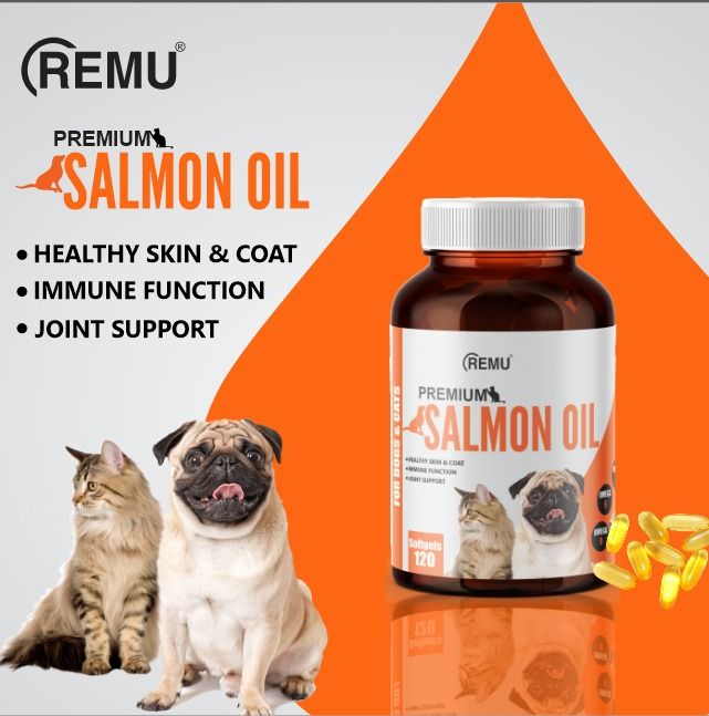 Remu%20-%20Premium%20Salmon%20OIl%20%20-%20Soft%20Gel%20Capsule%20-%20For%20Cat%20and%20Dogs%20-%20120%20Capsule%20-%20Image%202
