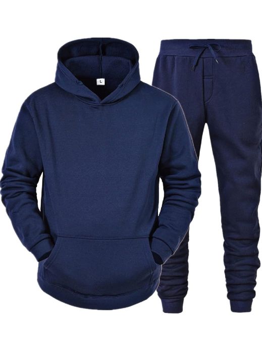 New%20Arrival%20Winter%20Plain%20Tracksuit%20For%20Men%20and%20Women%20with%20Warm%20Fleece%20Hoodie%20and%20Trouser%202%20piece%20-%20Image%202
