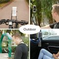 Flexible Neck Mobile Tab Stand Holder Lazy Waist Support Selfie Live Show Holder Table Car Phone Tablet Holder Stand Bracket Free Your Hand 4-10 inch. 