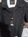 Classic Black 100% Premium Quality Cotton Half Sleeve Shirt for Men's and Boy's. 