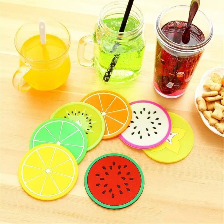 Fruit%20Shape%20Tea%20Coater%20Placemat%20Cup%20Mat%20Pads%20Coffee%20Mug%20Drink%20Coasters%20Fruit%20Shapes%20Coaster%20Tableware%20Placemat%20Coffee%20Pads%20Silicone%20Drink%20Holder%20Mat%20Multicolor%20-%20Image%203