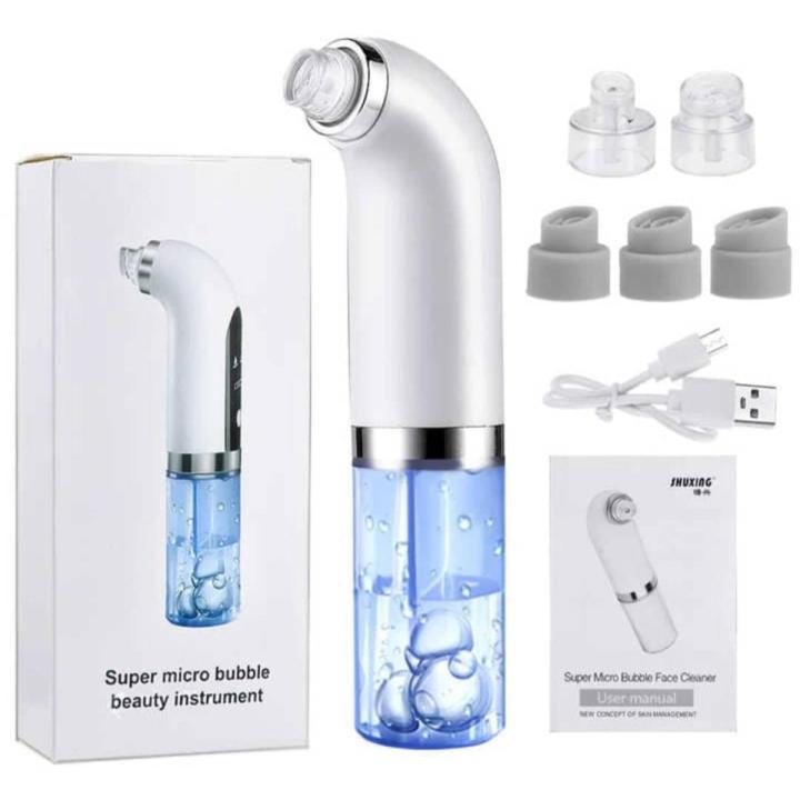 Micro Bubble Beauty Instrument Black & White Heads Remover
