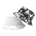 Two Side Bucket Hat For Men Women Hip Hop Fisherman Hat Adult Summer Flat Cap. 